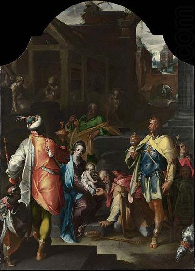 The Adoration of the Kings, Bartholomeus Spranger